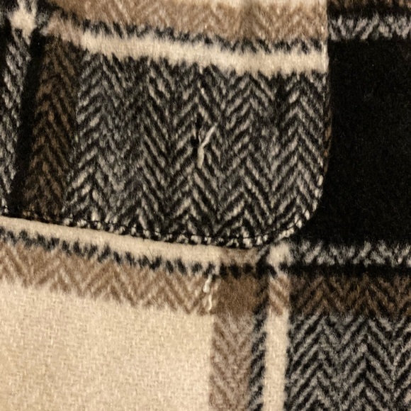 ❤️HOODED PLAID LONG JACKET/SHACKET❤️ - Picture 6 of 7